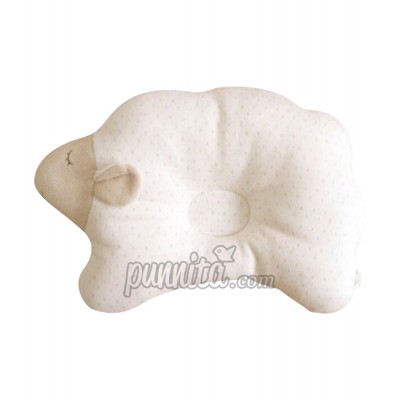 John n Tree หมอนหลุมผ้าฝ้าย ออร์แกนิค Cloud Lamb - Choco Dot